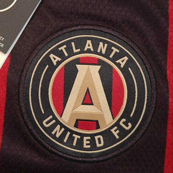 Women's Atlanta United FC 2023/24 Home Jersey Sizes S - XL adidas NWT MLS Soccer - Picture 5 of 16